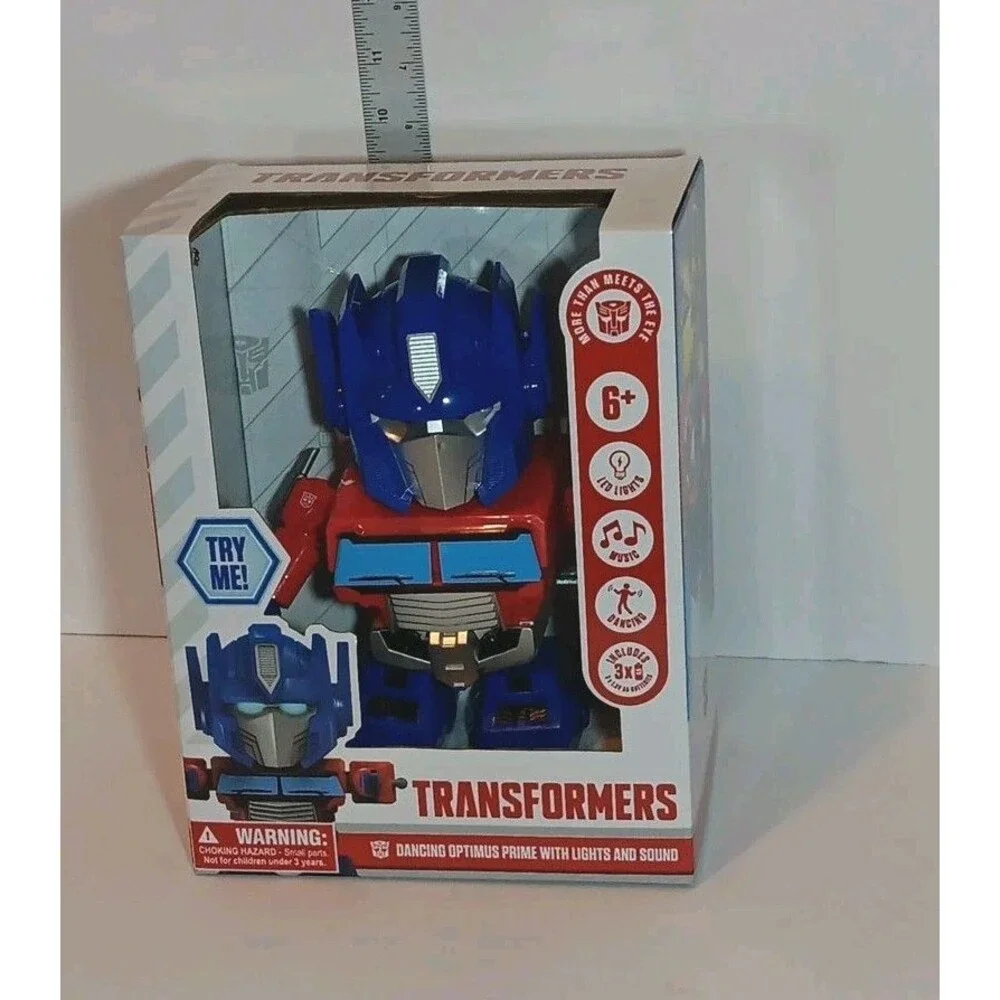 Transformers Dancing Optimus Prime Action Figure With Lights And Sound NEW